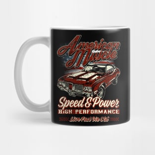 American Muscle Car Speed and Power II Mug